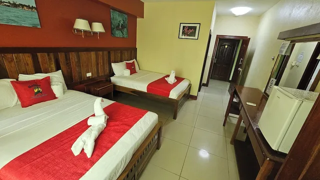 غرفة ديلوكس بسريرين مزدوجين، Caye Caulker Plaza Hotel 1/9