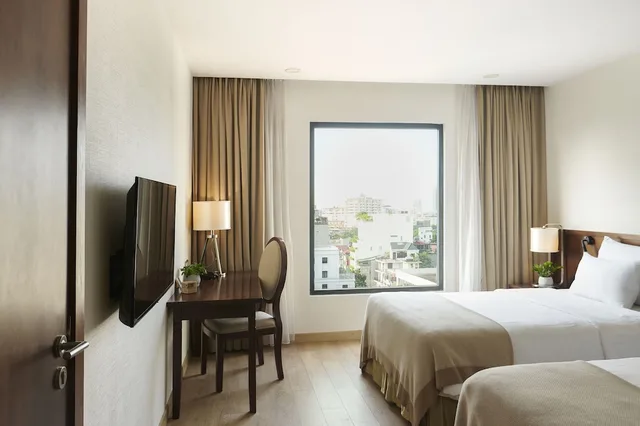 Room, Twin Beds, City View, The Ann Hanoi Hotel 7/10