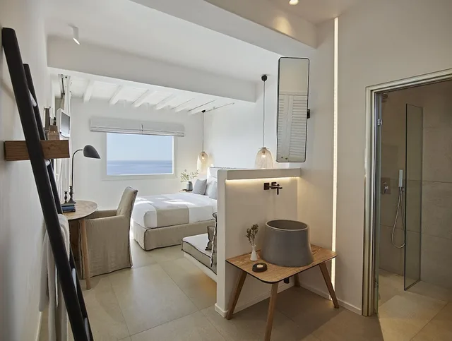 غرفة ديلوكس بسرير كينج مع أريكة، Vencia Boutique Hotel 3/3