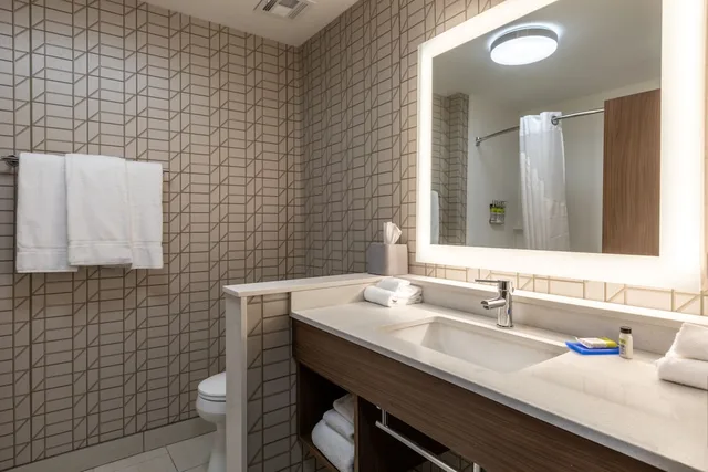 غرفة قياسية بسريرين كوين لذوي الإعاقة، Holiday Inn Express Suites Gainesville Lake Lanier Area 3/3