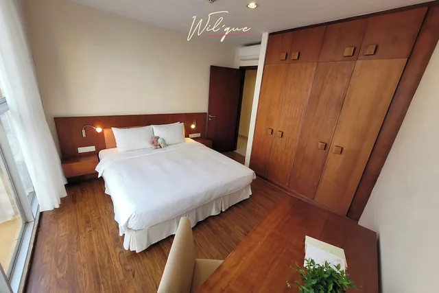 غرفة ديلوكس بسرير كينج وسرير كوين بغرفتي نوم، Wil'que Westlake Hotel & Residences 6/10