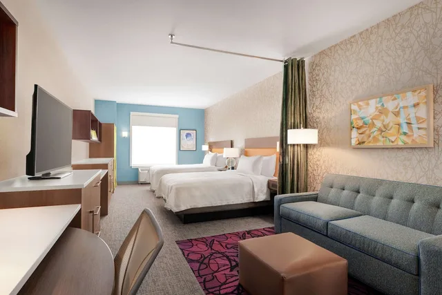 Studio, Suite, 2 Queen Beds, Sofa, Home2 Suites by Hilton Harrisburg North 1/2