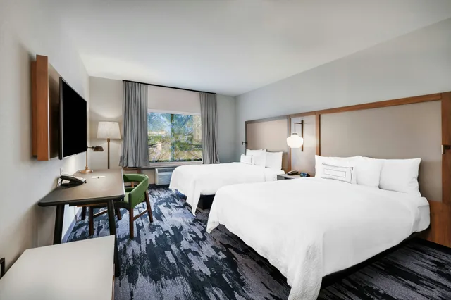 غرفة بسريرين كوين، Fairfield Inn & Suites By Marriott Tulsa Catoosa 1/11