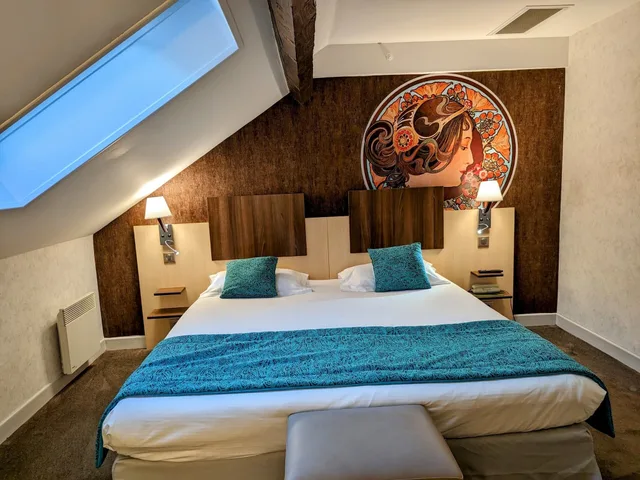 Comfort, Queen Bed, Citotel Arverna Vichy 2/6