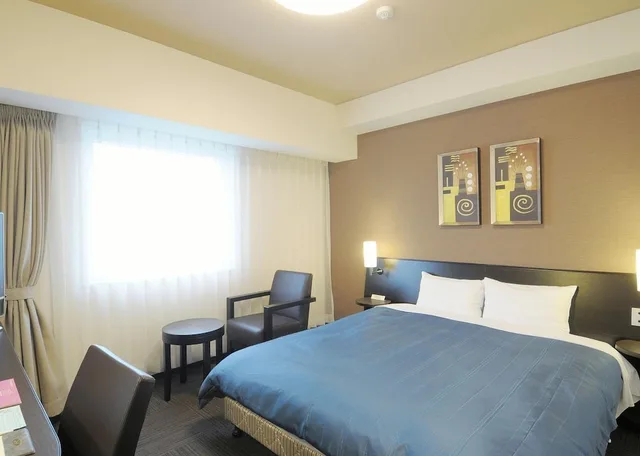 غرفة كومفورت بسرير فردي وسرير نصف مزدوج، Hotel Route-Inn Mitokenchomae 1/4