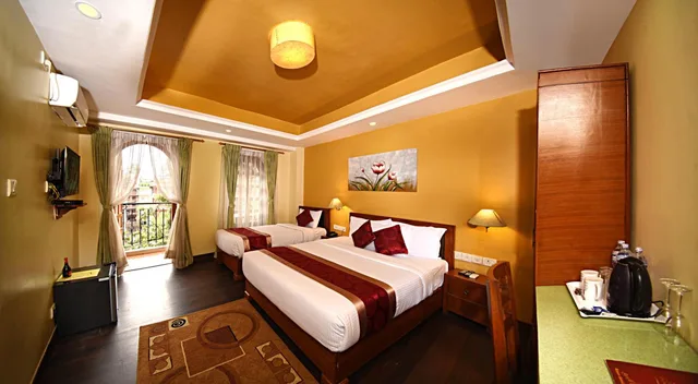 غرفة عائلية بشرفة، Dom Himalaya Hotel 6/9
