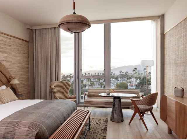 غرفة بريميير بسرير كينج، Santa Monica Proper Hotel 4/5