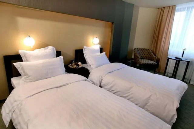 غرفة بسريرين منفصلين، Ambiance Hotel 2/4