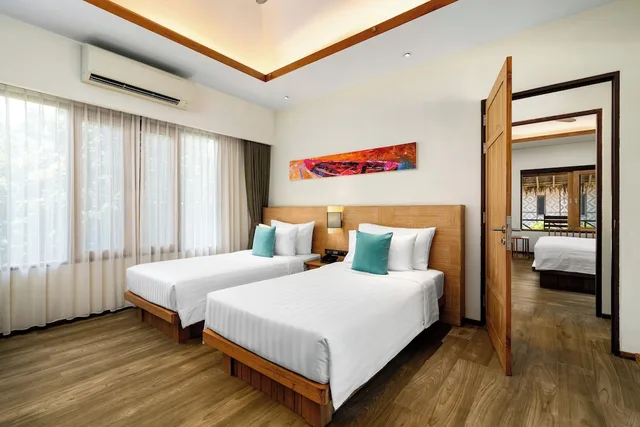 بنغل عائلي بسرير كينج وسريرين منفصلين بغرفتي نوم، SAii Phi Phi Island Village 4/5