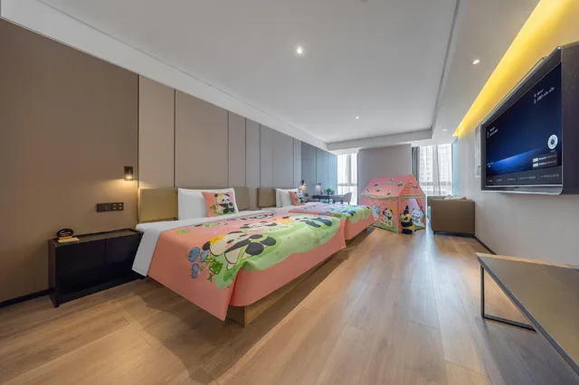 Connecting, Superior, Twin Beds, Atour Hotel Xi an Gaoxin Jinye Road 1/1