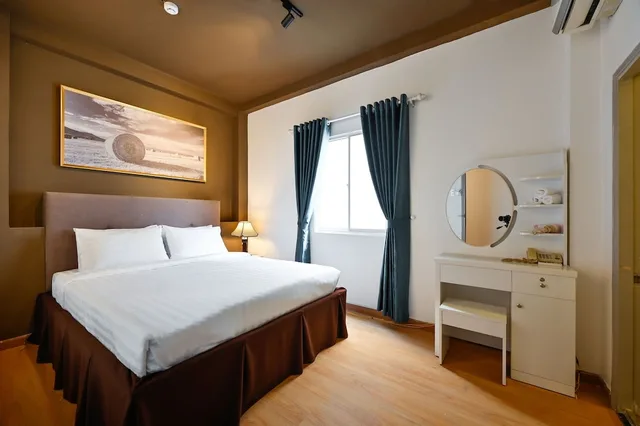 غرفة ديلوكس بسرير كوين، The Noble Swan Wood Park Hotel 4/10