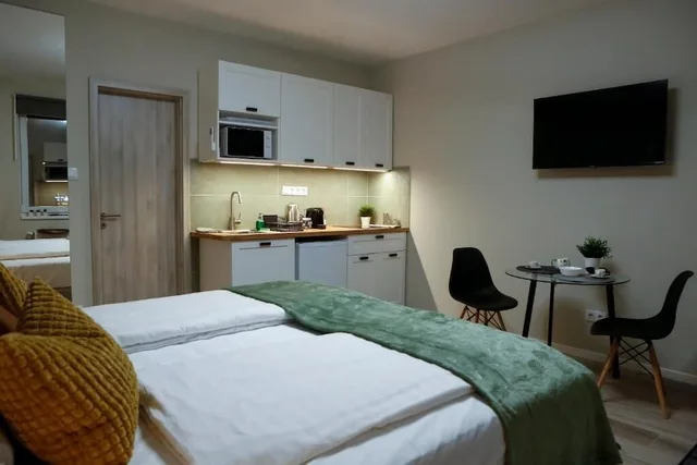 استوديو ديلوكس بسرير كوين، Agape Apartments 3/3