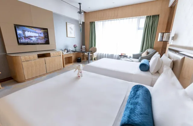 غرفة فاخرة بسريرين منفصلين، Fuyue Hotel 1/2