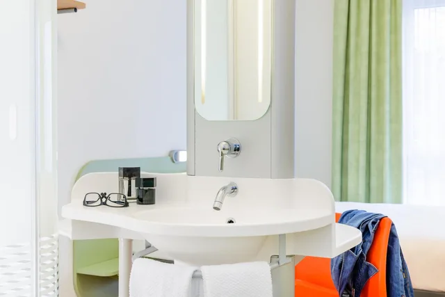 غرفة قياسية بسرير بطابقين، Hotel Ibis Budget Bamberg 5/7
