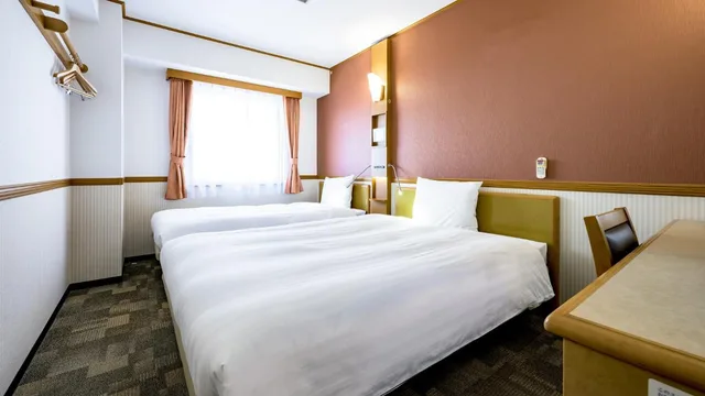 غرفة عائلية بسريرين منفصلين، Toyoko Inn Takasakieki Nishiguchi No 2 8/10