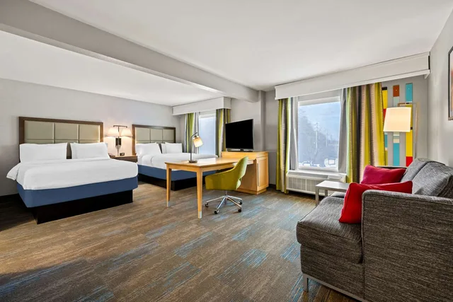 جناح استوديو بسريرين كوين مع أريكة، Hampton Inn And Suites Wilson I 95 1/2