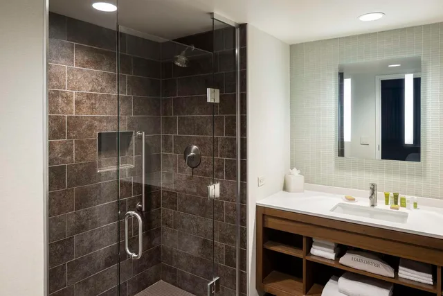 جناح بسرير كينج بغرفة نوم واحدة مع أريكة، Hilton Columbus Downtown 3/3