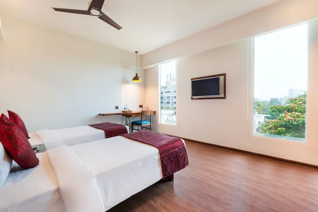 غرفة قياسية بسرير كوين بإطلالة على المدينة، 7 APPLE HOTEL VIMANNAGAR, PUNE 5/8