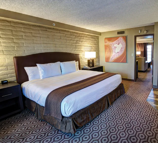 غرفة بسرير كينج بإطلالة على المسبح بغرفتين، Doubletree Suites By Hilton Tucson-Williams Center 2/4