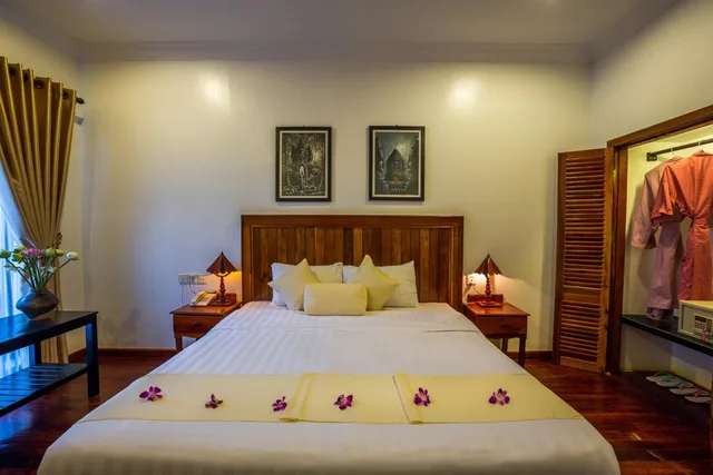 غرفة ديلوكس بسرير مزدوج بشرفة، Asanak D'angkor Boutique Hotel 7/10