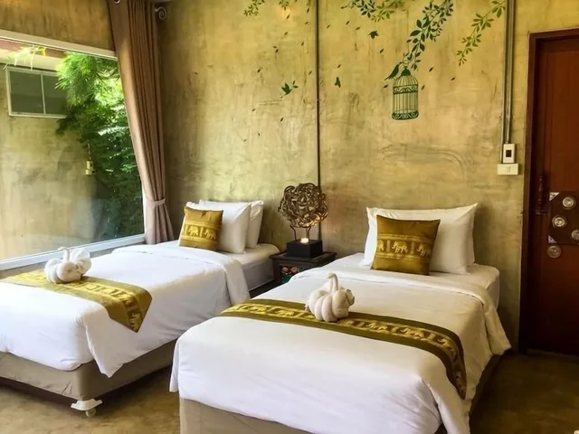 فيلا بسرير مزدوج بإطلالة على الحديقة، Villa De Bua Resort And Spa At Nan 5/7