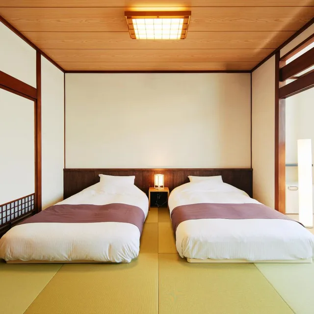 غرفة بسريرين منفصلين، Hotel Yutoria Fujisato 2/9