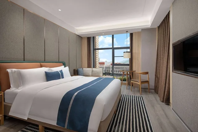 غرفة عائلية بسرير كينج، Microtel by Wyndham Changsha Yuhua 1/1