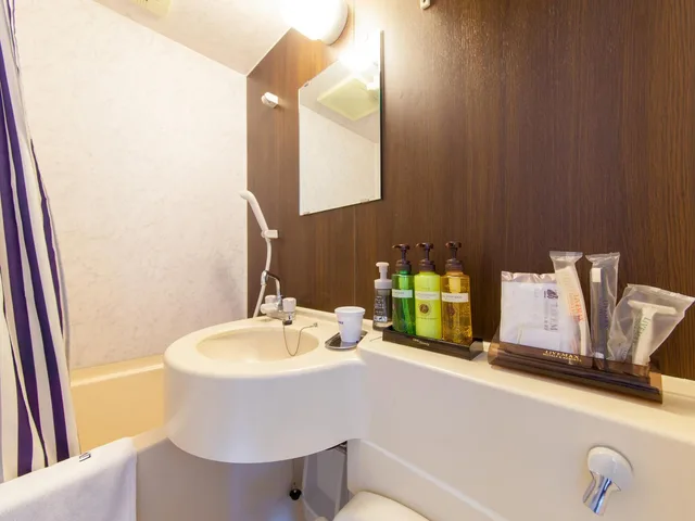 غرفة بسرير نصف مزدوج، Hotel Livemax BUDGET Sagamihara 6/8