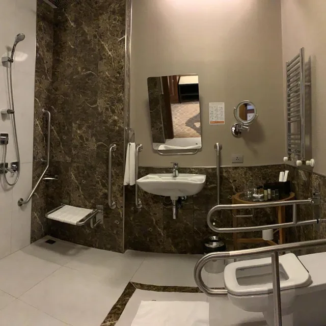 غرفة بسرير مزدوج لذوي الإعاقة، Borjomi Likani Hotel, Borjomi 3/9