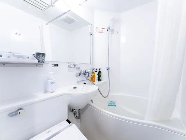 غرفة بسريرين منفصلين بغرفتي نوم للمدخنين، Apa Hotel Okayamaeki Higashiguchi 5/6
