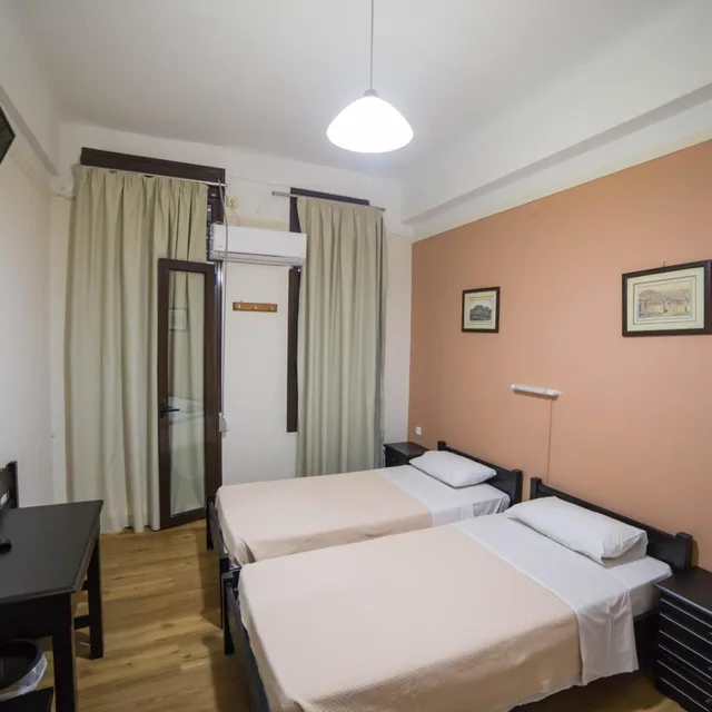 غرفة بسرير مزدوج أو سريرين منفصلين، Tempi Hotel 4/10