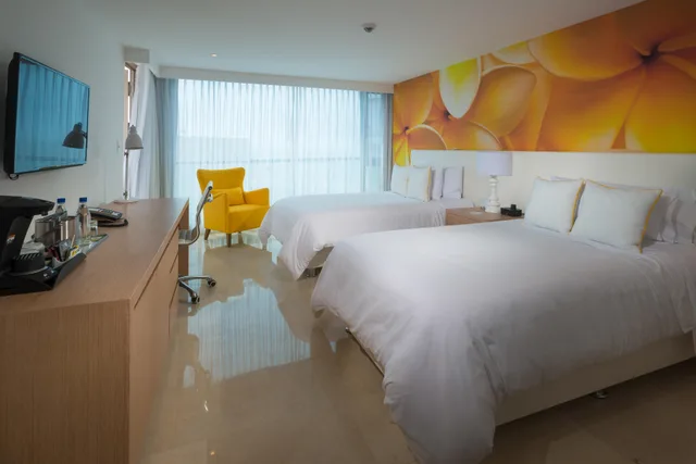 غرفة سوبيريور بسريرين منفصلين بإطلالة، Radisson Cartagena Ocean Pavillion Hotel 2/5