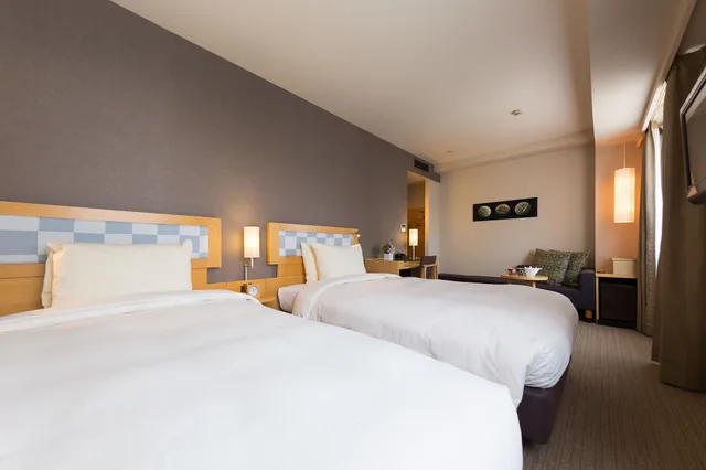 2 Bedrooms, Standard, Twin Beds, Hotel Resol Trinity Kanazawa 1/4