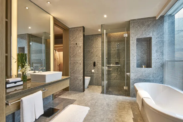 غرفة ديلوكس بسرير كينج، THE QUBE HOTEL SHANGHAI HONGQIAO 4/4