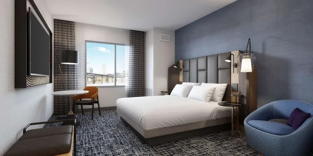 غرفة بسرير كينج لذوي الإعاقة، Tempo by Hilton San Diego Del Mar 5/6