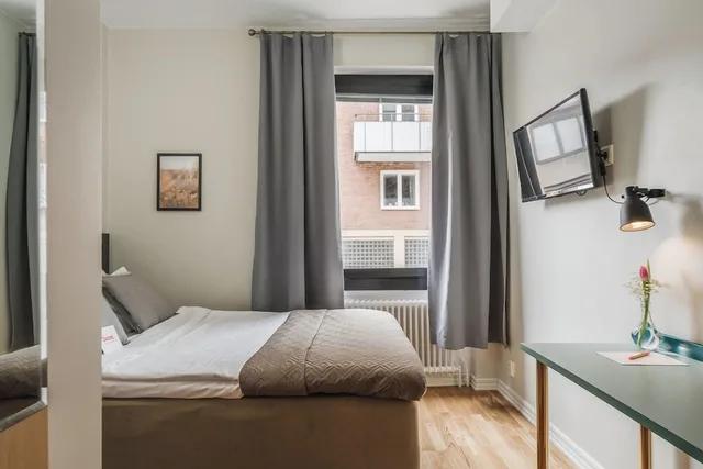 غرفة بسرير مزدوج، 2home Hotel Gavle 1/5