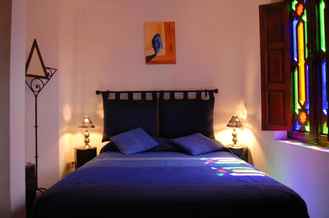 غرفة بسرير مزدوج، Riad Aubrac 1/2