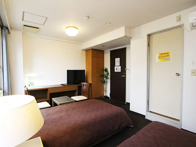 غرفة بسريرين منفصلين لغير المدخنين، HOTEL LiVEMAX Budget Tokyo Kiba 2/2