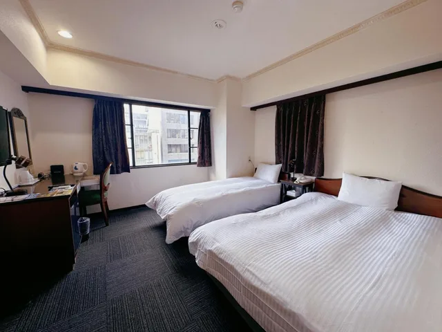 غرفة ثلاثية، Nissei Hotel Fukuoka 3/10