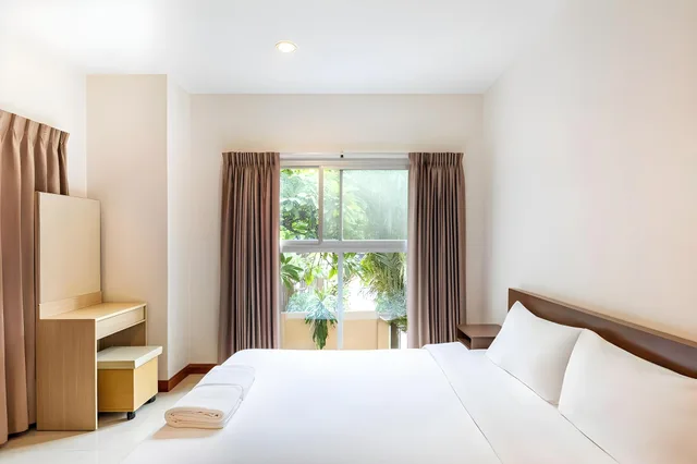 شقة بسرير كينج بغرفتي نوم، Teja Hotel Bangkok at Nana 1/1