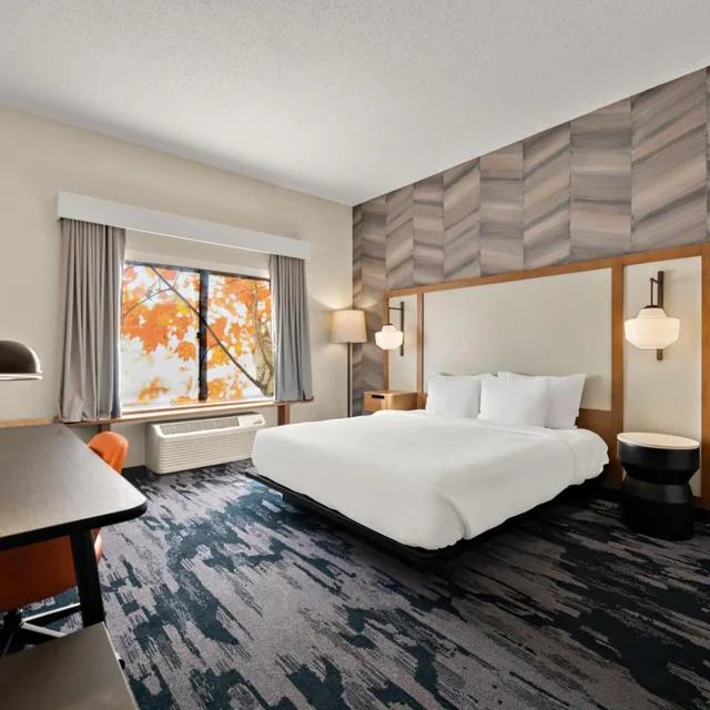 غرفة بسرير كينج بحوض استحمام لذوي الإعاقة، Fairfield Inn And Suites By Marriott Chesapeake 3/10