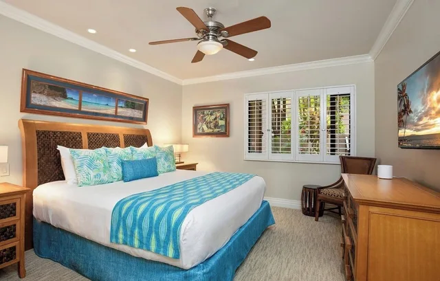 2 Bedrooms, Condo, King Bed, 1 Queen and 1 Single Bed, Ocean Front، Makena Surf - Destination Resorts Hawaii 3/10