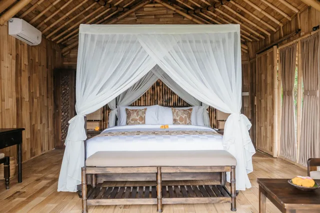 1 Bedroom, Bamboo, Villa, King Bed، Wadari Retreat Villa Ubud 8/10