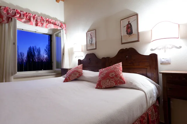شقة بسرير مزدوج وسريرين منفصلين بغرفتي نوم، Relais Corte Paradiso 5/8