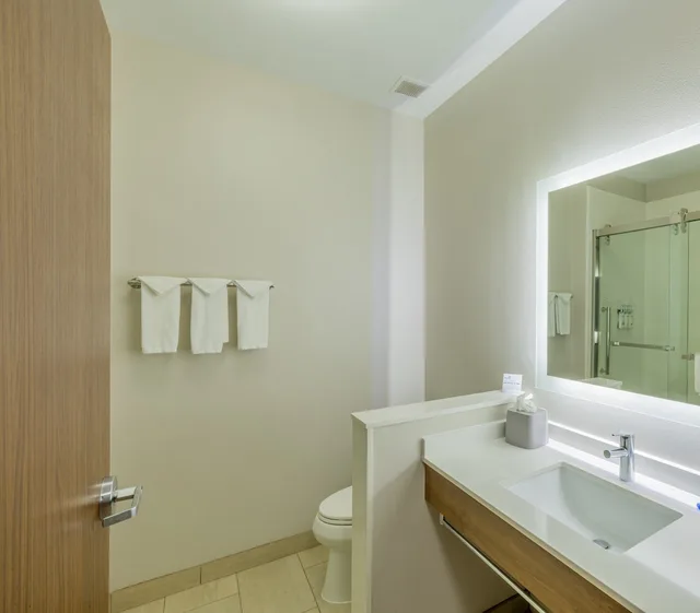 جناح بسرير كينج مع أريكة، Holiday Inn Express Suites Lindale 6/7