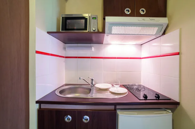 شقة بسريرين منفصلين بغرفتي نوم مع أريكة، Hotel Residence Zenitude Magny Les Hameaux Versailles 10/10