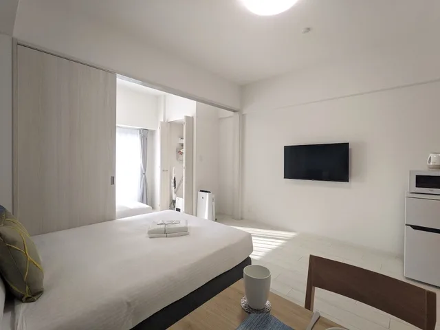 غرفة سوبيريور عائلية بسريرين مزدوجين، Eslead Hotel Namba Daikokucho 4/10