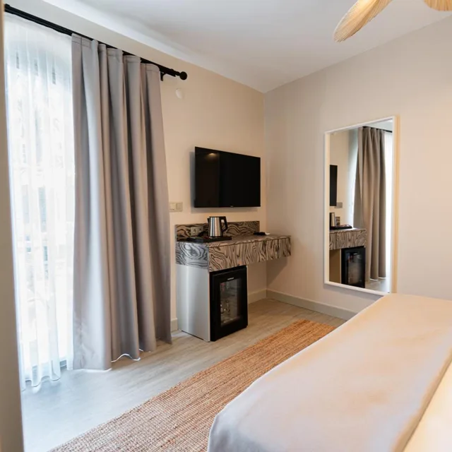 غرفة بسرير مزدوج بإطلالة على الحديقة، Cocopalm Boutique Hotel Alacati 6/7