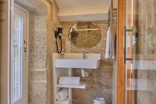 غرفة بسرير مزدوج بإطلالة على المدينة، Hotel Praza Quintana 9/10