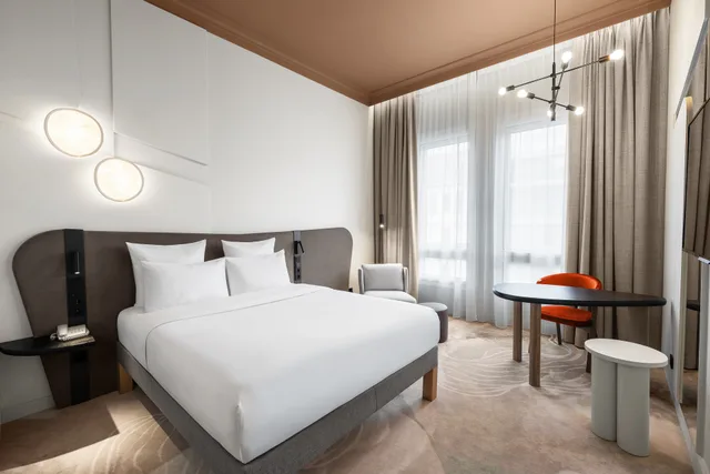 غرفة سوبيريور مفردة بسرير مزدوج، Movenpick Hotel Budapest Centre 4/7